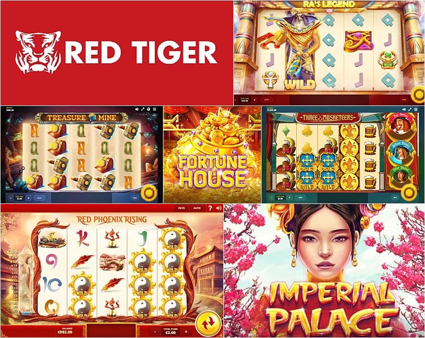 Games provided by Red Tiger