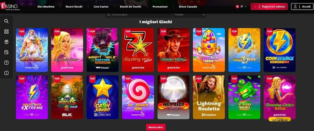 Pasino Casino Overview