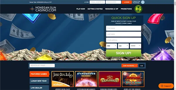 écran casino application